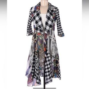 NWOT Beautiful Designer Feratelli Kimono in M